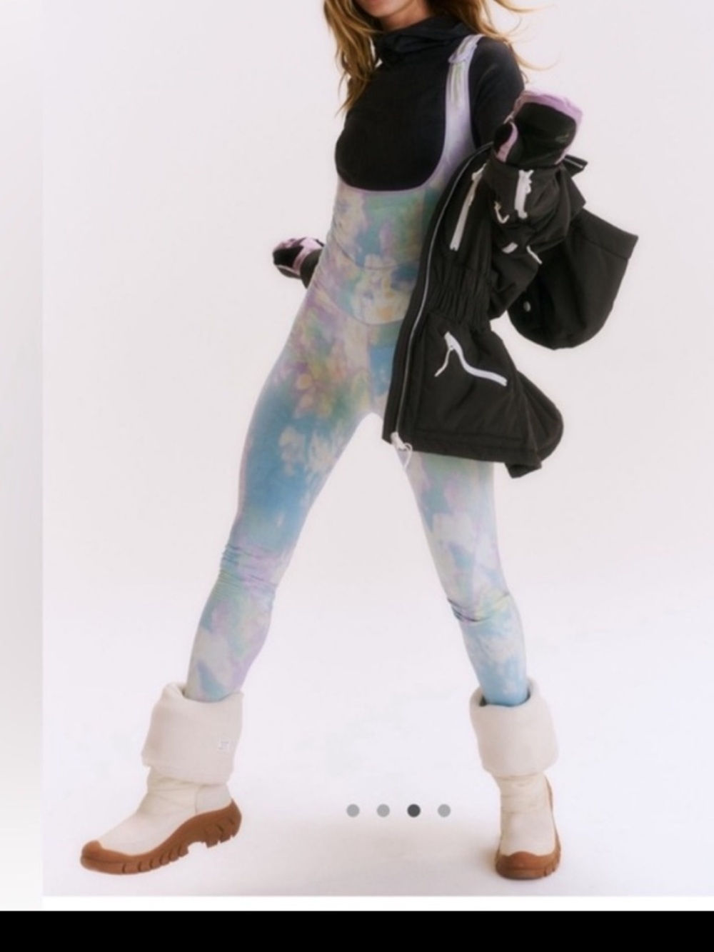 Free People You Know It Base Onesie Printed